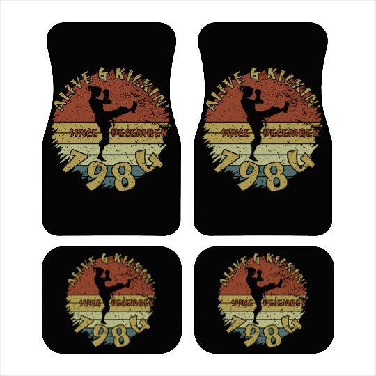 40th birthday Alive and kickin since 12/1984 Car Mats
