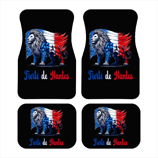 The pride of Nantes flag design Car Mats