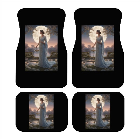 Libra Elegance: Symbol of Balance and Harmony Car Mats