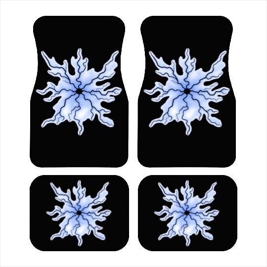 Electrifying energy: lightning bolt design Car Mats