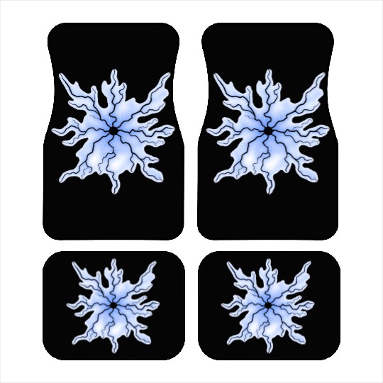 Electrifying energy: lightning bolt design Car Mats