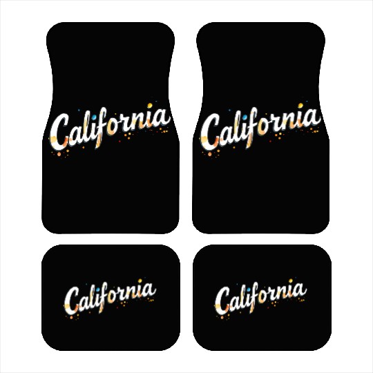 California Golden State gift Car Mats