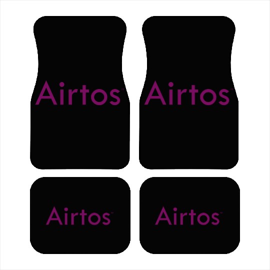 AT TEXT VIOLET Car Mats