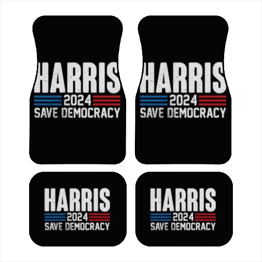 Kamala Harris 2024 flag Car Mats