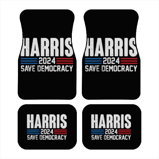 Kamala Harris 2024 flag Car Mats