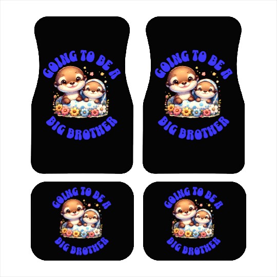 I'm Going To Be A Big Brother Sweet Otter, Brother Car Mats