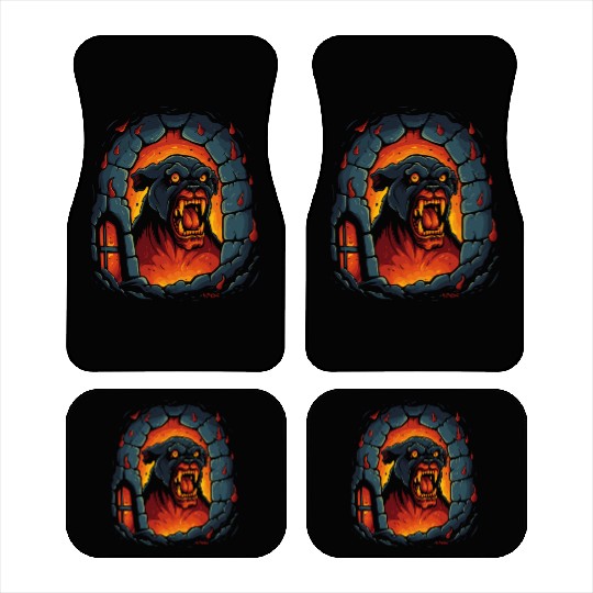 Hellhound: Dog of the Hell Dungeon Car Mats