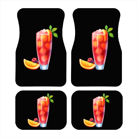Berry Citrus Cocktail Car Mats