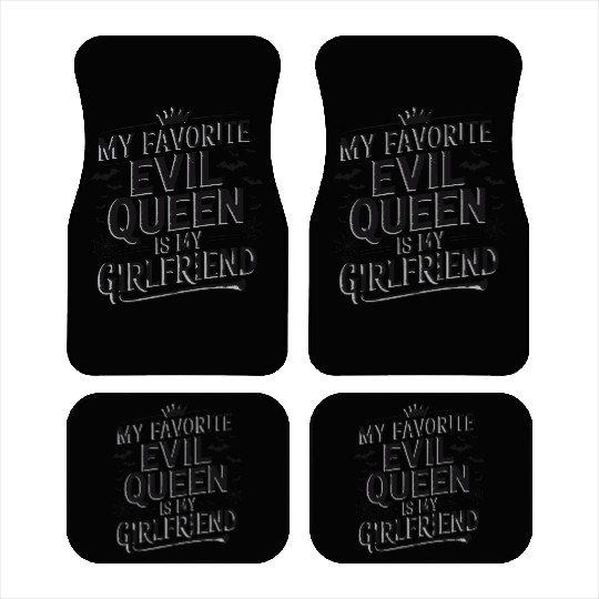 My Favorite Evil Queen Is My Girlfriend Car Mats