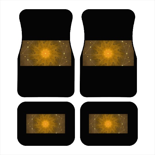 Celestial Symmetry Car Mats