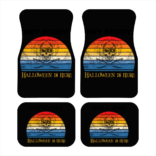 Hey buddy halloween is here Car Mats