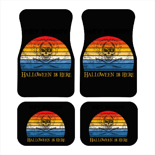 Hey buddy halloween is here Car Mats