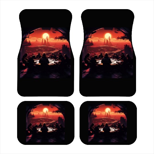 A Group of Rebels Car Mats