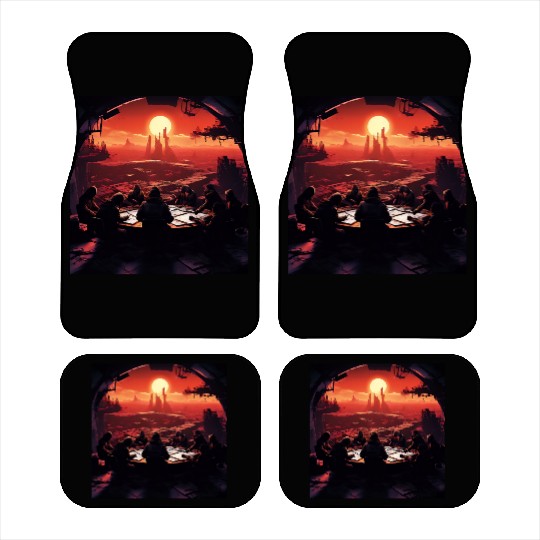 A Group of Rebels Car Mats