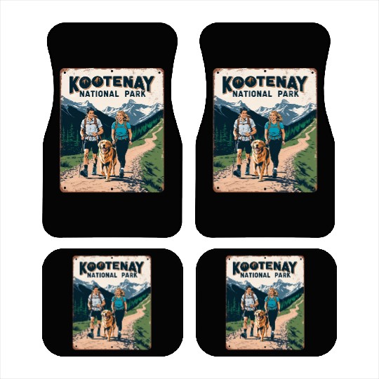 Kootenay National Park Adventure Nature Car Mats