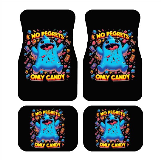 No Regrets Only Candy Car Mats