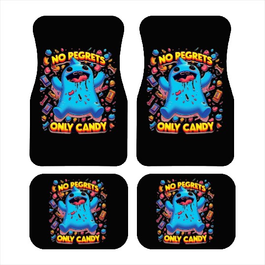 No Regrets Only Candy Car Mats