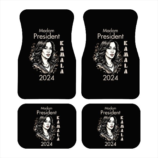 Madam President Kamala Harris 2024 Car Mats