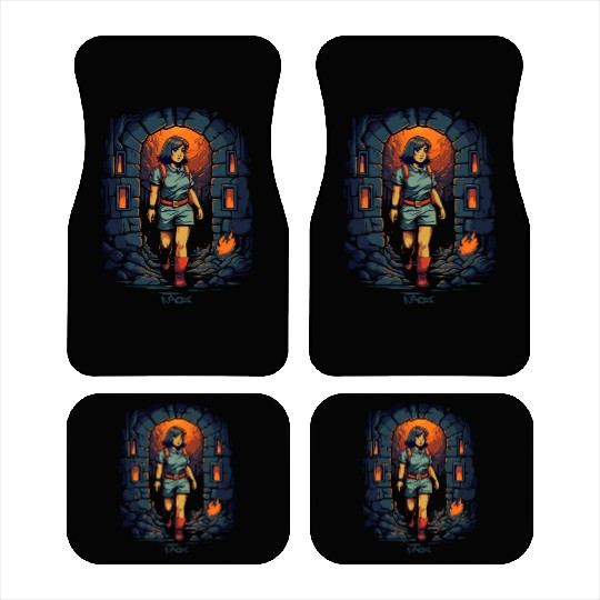 Explore the Dungeon with Dora Car Mats