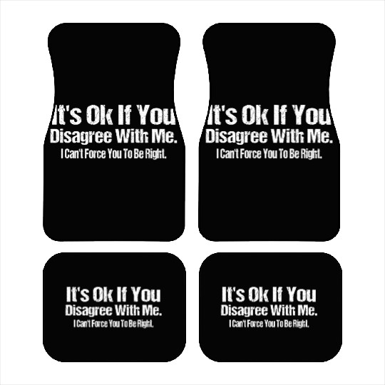 Graphic Novelty Humour Fun Car Mats