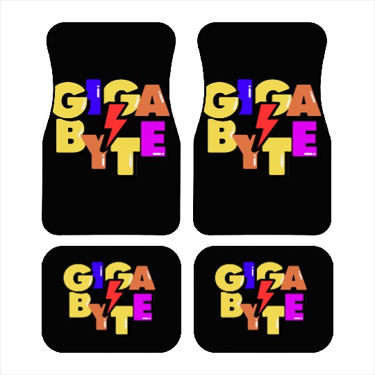 Computer Data Measurement Unit Car Mats