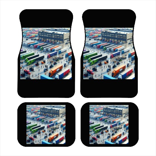 Big Trucking Company Car Mats
