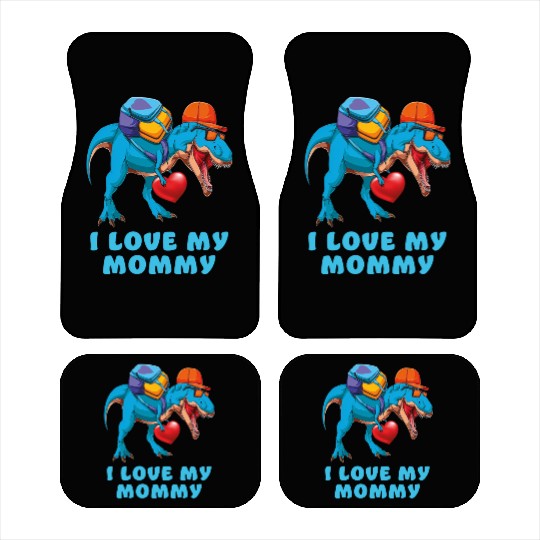 I Love My Mommy, I Heart My Mommy Car Mats