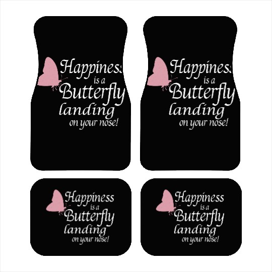 Butterfly Butterflies Insect Collector Entomology Car Mats