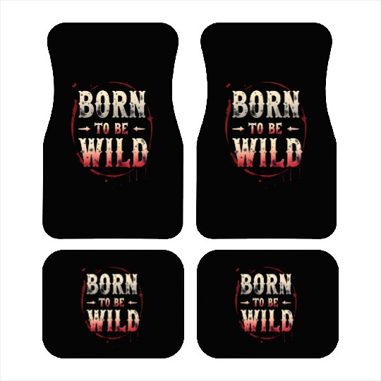 Born to Be Wild: Edgy Grunge Car Mats