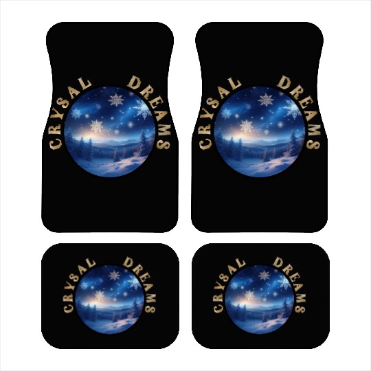 Crystal Dreams - A Winter Wonderland Car Mats
