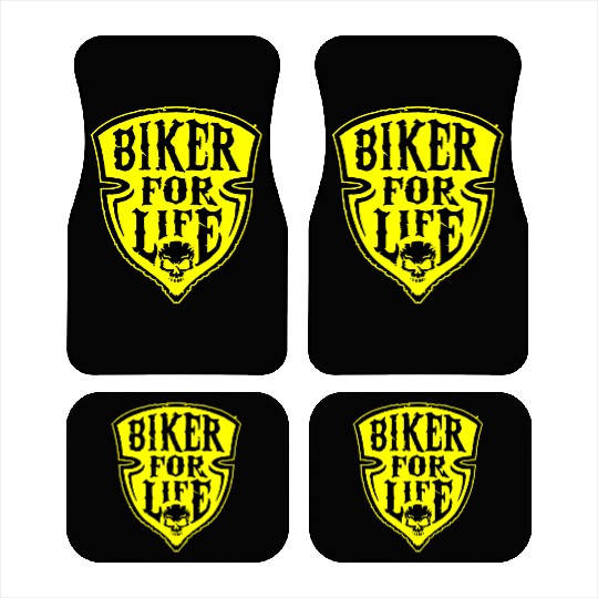 Biker For Life Shield LIKE US ON FACEBOOK # Car Mats