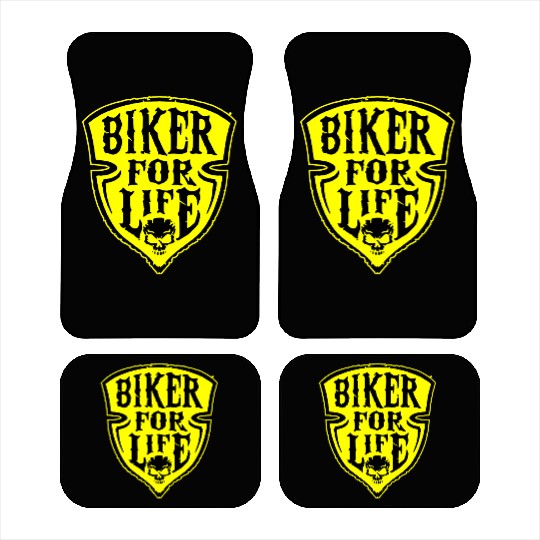 Biker For Life Shield LIKE US ON FACEBOOK # Car Mats