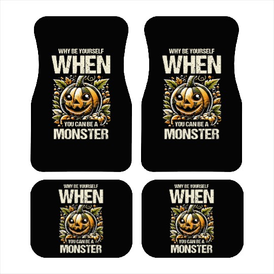 Why Be Yourself When You Can Be Monster, Halloween Car Mats