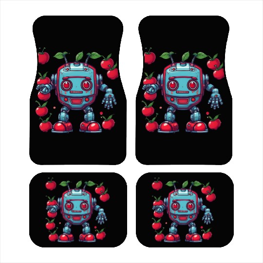 Robot Cherry Car Mats