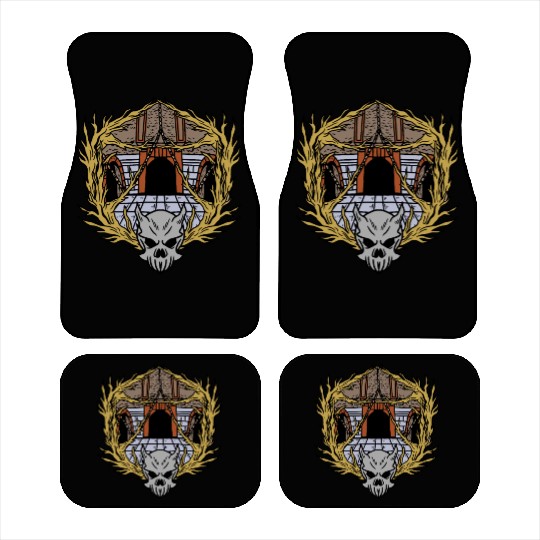 Dungeons Skeleton Magic Dungeon Car Mats