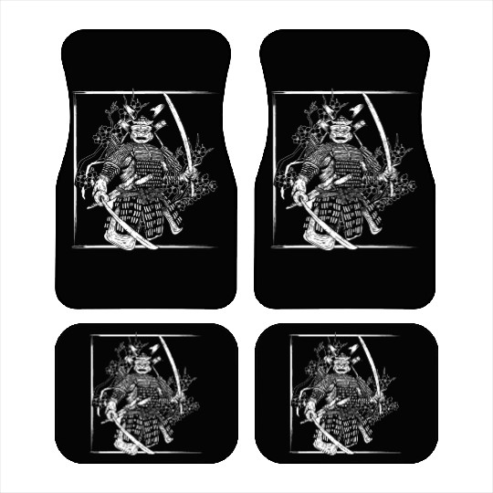 Kanji Japan Katana Sword Ninja Samurai Car Mats
