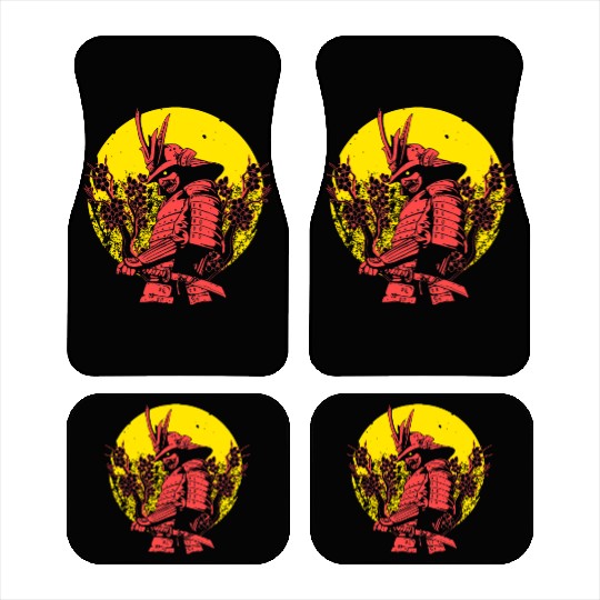 Kanji Japan Katana Sword Ninja Samurai Car Mats