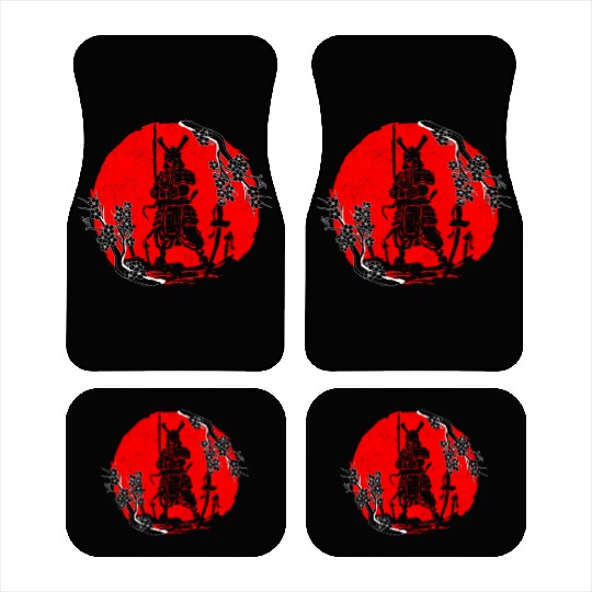 Kanji Japan Katana Sword Ninja Samurai Car Mats
