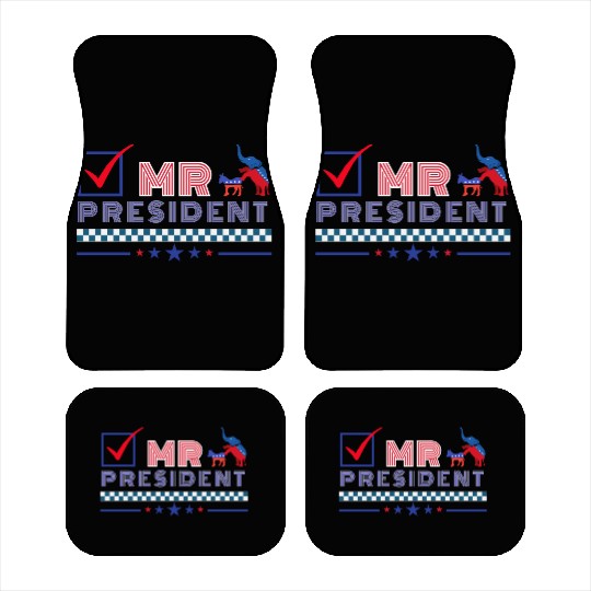 MR President US President, Trump 2024 Election Car Mats