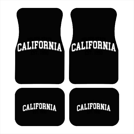 California Golden State Car Mats