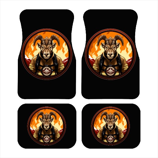 Capricorn Firefighter Car Mats