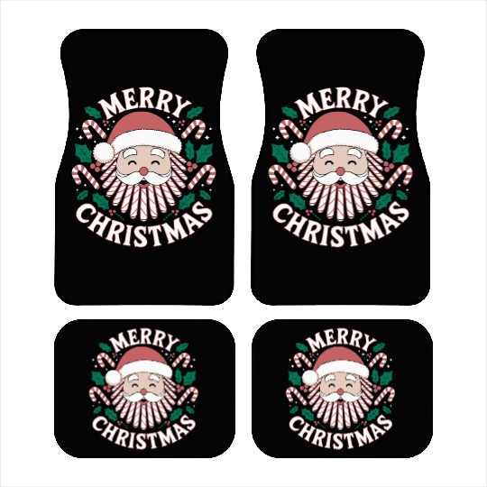 Merry Santa Claus – Merry Christmas Design Car Mats
