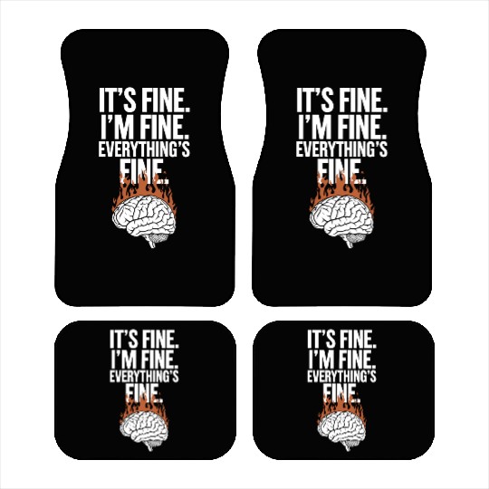 Understanding Psychology Mind and Behavior Car Mats