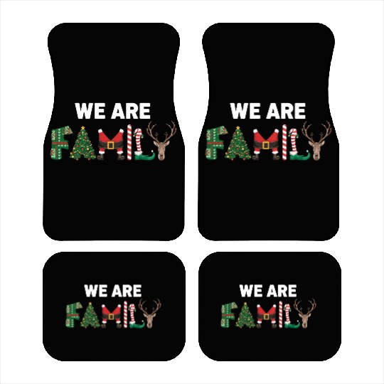 We Are Family Car Mats
