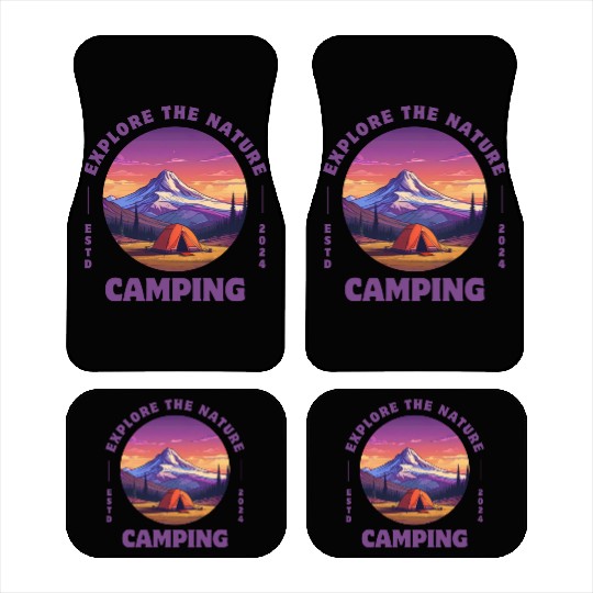 Camping Adventure | Explore Nature Car Mats
