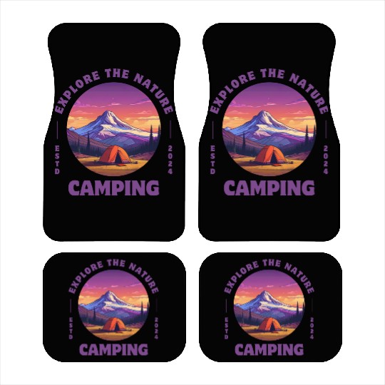 Camping Adventure | Explore Nature Car Mats