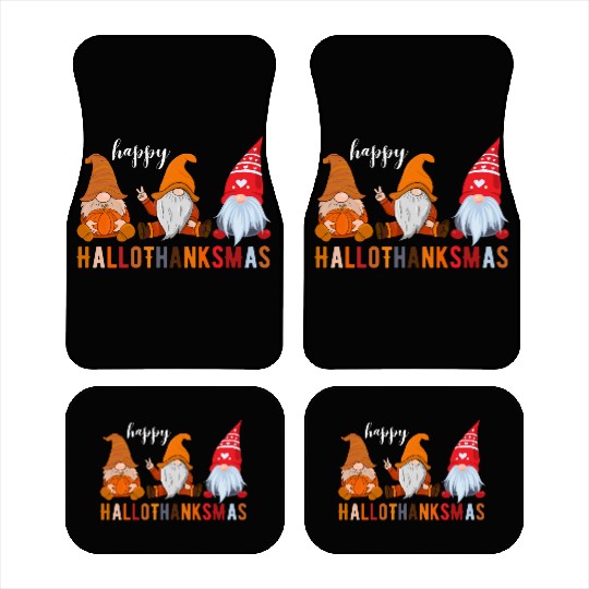 HalloThanksMas Car Mats