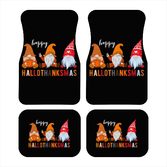 HalloThanksMas Car Mats