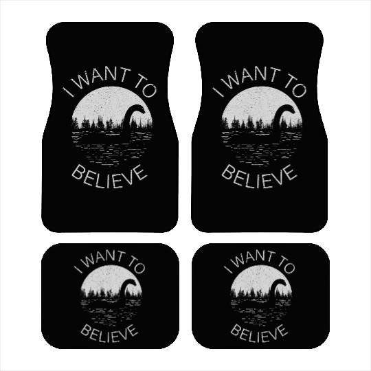 I Want To Believe -Nessie Car Mats