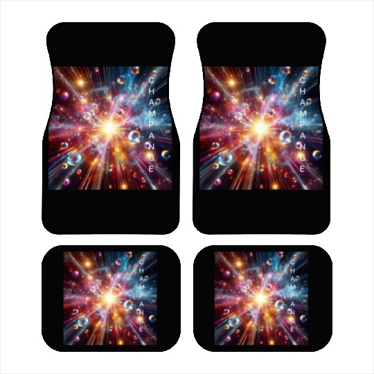 Champagne Supernova Car Mats